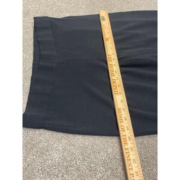 Eileen Fisher Womens pull on pants sz small black wool blend minimalist trouser - Picture 8 of 12